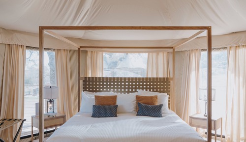 Luxury Tent, 1 King Bed, Hill View