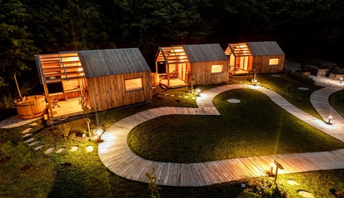 Basic Cabin, Hot Tub, Resort View