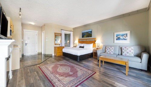 Deluxe Studio Suite, 1 King Bed with Sofa bed, City View