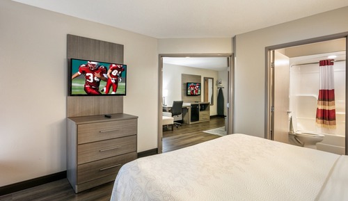 Suite, 1 King Bed with Sofa bed (Smoke Free)