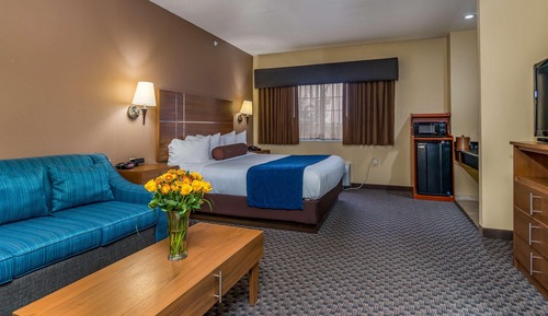 Standard Room, 1 King Bed, Accessible, Refrigerator & Microwave