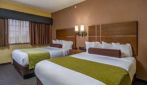 Standard Room, 2 Queen Beds, Non Smoking, Refrigerator