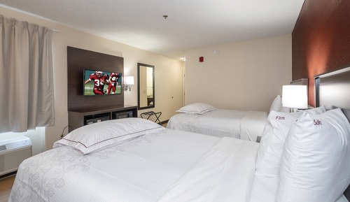 Premium Room, 2 Double Beds (Upgraded Bedding & Snack, Smoke Free)