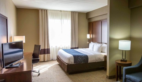 Suite, 1 King Bed with Sofa bed, Non Smoking, Jetted Tub