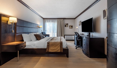 Suite, 1 King Bed, Non Smoking, Refrigerator