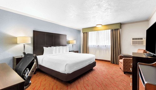 Standard Room, 1 King Bed, Accessible, Refrigerator & Microwave