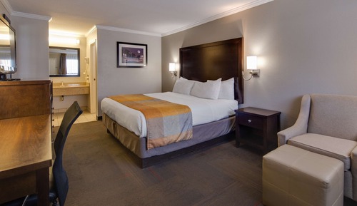 Standard Room, 1 King Bed, Non Smoking, Refrigerator & Microwave