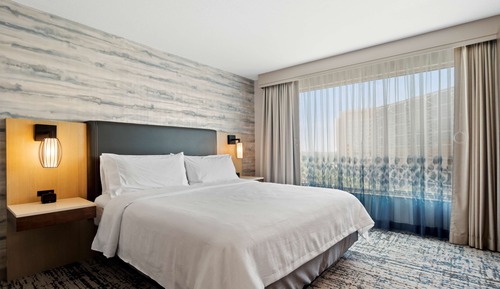 Suite, 1 King Bed, Accessible (Roll-in Shower)