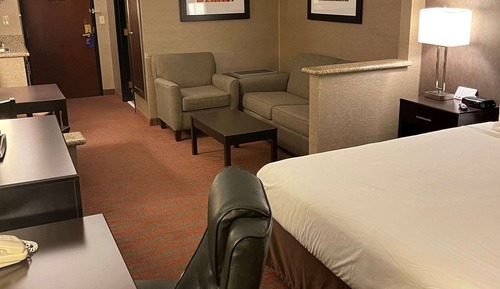 Room, 1 King Bed, Accessible, Non Smoking (Roll-in Shower)