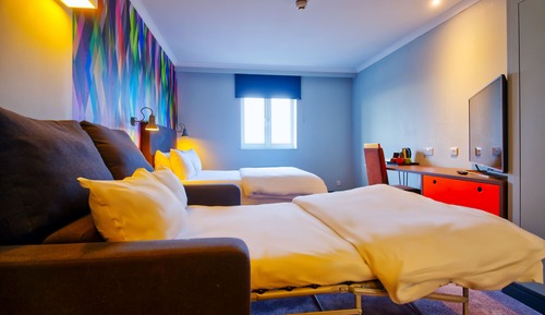 Family Room, 1 Double Bed with Sofa bed
