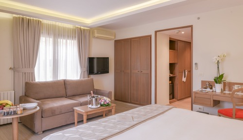 Junior Suite, 1 King Bed, Garden View
