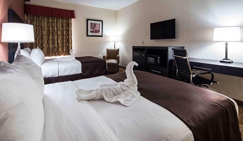 Standard Room, 2 Queen Beds, Accessible, Refrigerator & Microwave
