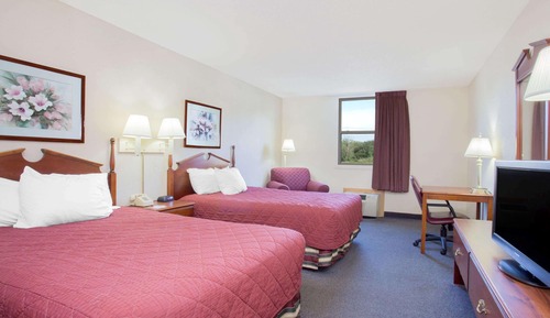 Room, 2 Double Beds, Accessible, Non Smoking (Roll-In Shower)