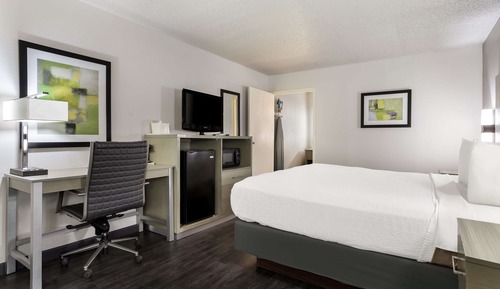 Standard Room, 1 King Bed, Non Smoking, Refrigerator & Microwave