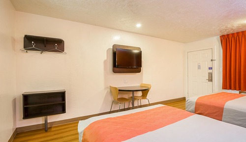 Standard Room, 2 Double Beds, Smoking, Refrigerator & Microwave
