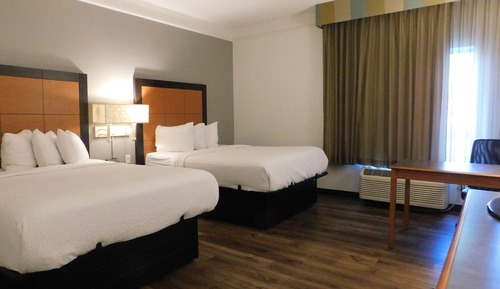 Superior Room, 2 Queen Beds, Mobility Accessible (Hearing, Bathtub w/ Grab Bars)