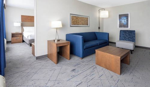 Suite, 1 King Bed, Accessible (Communication, Roll-In Shower)