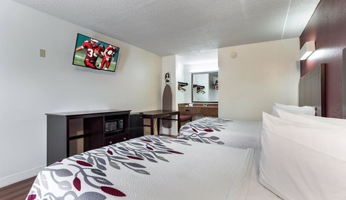 Deluxe Room, 2 Double Beds, Smoking