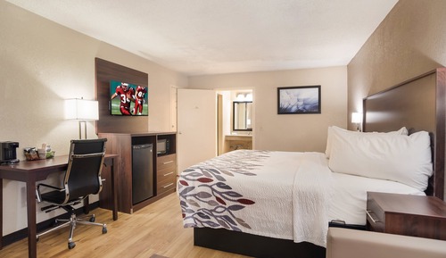 Deluxe Room, 1 King Bed, Accessible, Non Smoking (Roll-In Shower)