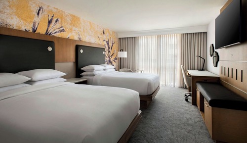 Room, 2 Double Beds, Non Smoking, Balcony
