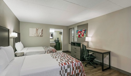 Deluxe Room, 2 Double Beds, Non Smoking