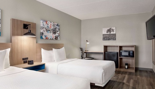 Room, 2 Double Beds, Accessible, Non Smoking (Mobility,Tub w/Grab Bars)