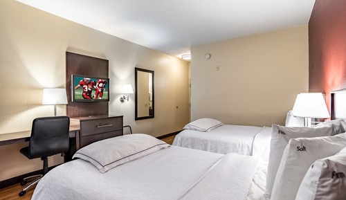 Premium Room, 2 Double Beds, Poolside (Upgraded Bedding & Snack, Smoke Free)