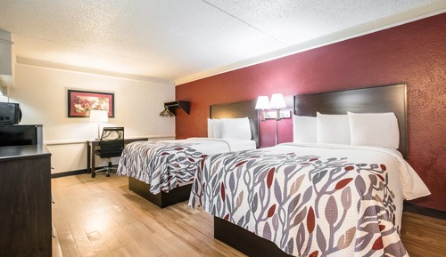 Deluxe Room, 2 Double Beds, Smoking