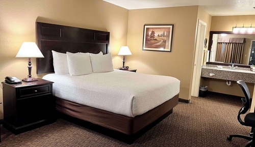 Standard Room, 1 King Bed, Non Smoking, Refrigerator & Microwave