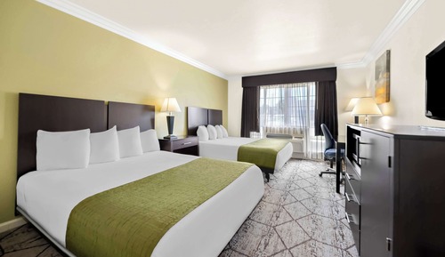 Standard Room, 2 Queen Beds, Accessible, Refrigerator & Microwave