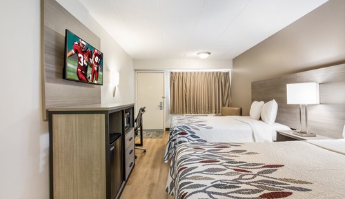 Deluxe Room, 2 Double Beds (Smoke Free, First Floor)