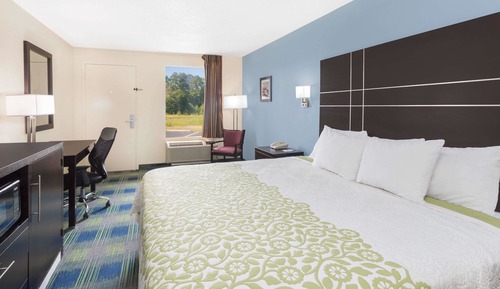Suite, 1 King Bed, Refrigerator & Microwave