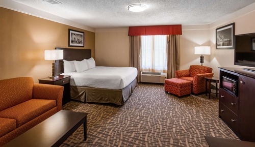 Standard Room, 1 King Bed with Sofa bed, Non Smoking, Refrigerator & Microwave (with Sofabed)