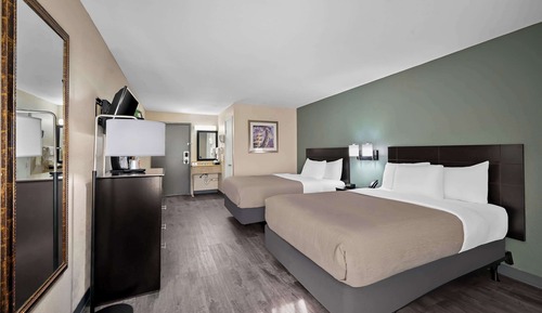 1 Room, 2 Double Beds, Non Smoking, Pet Friendly