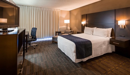 Standard Room, 1 King Bed, Non Smoking, Refrigerator & Microwave (Pet Friendly)