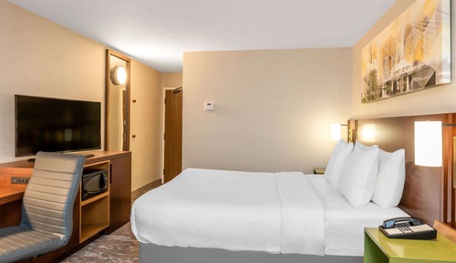 Standard Room, 2 Queen Beds, Refrigerator, Second Floor