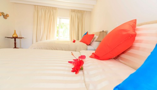 Room, 2 Double Beds, Garden View