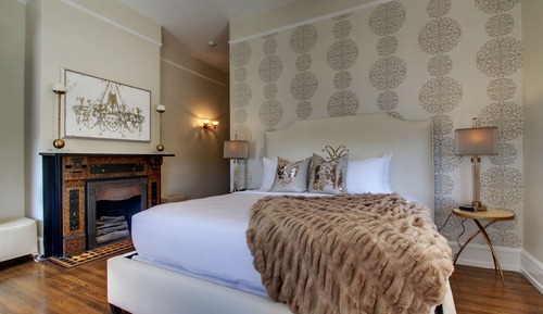 Suite, 1 King Bed, Non Smoking, Fireplace