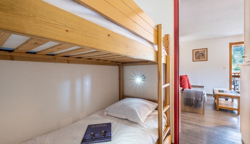 Studio 4 personnes - 1 coint nuit - Vue Montagne