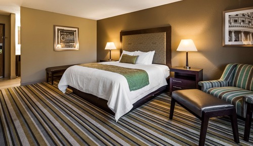 Suite, 1 King Bed, Non Smoking, Fireplace