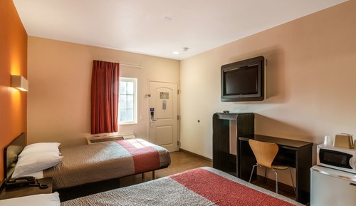 Standard Room, 2 Queen Beds, Non Smoking, Refrigerator & Microwave