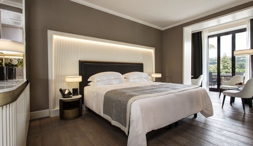 Deluxe Double Room, Terrace, Park View (Thermal Pool Access)
