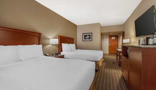 Standard Room, 2 Queen Beds, Accessible, Refrigerator & Microwave