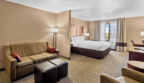 Suite, 1 King Bed with Sofa bed, Accessible, Non Smoking