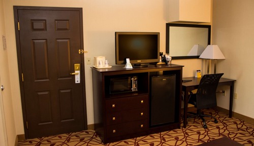 Standard Room, 1 King Bed, Non Smoking, Refrigerator & Microwave (Courthouse View;Larger Room)