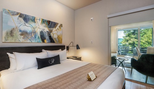 Suite Prestige 2, pavillon Massawippi, vue lac
