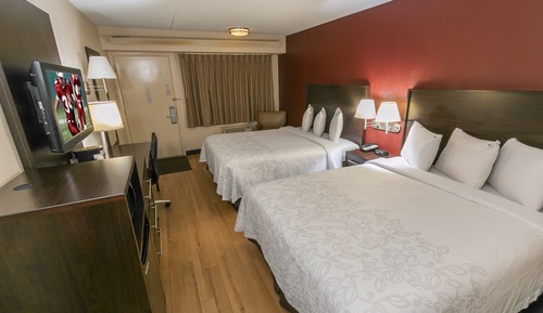 Premium Room, 2 Double Beds (Upgraded Bedding & Snack, Smoke Free)