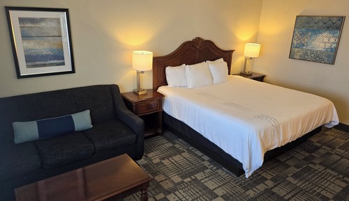 Standard Room, 1 King Bed, Refrigerator & Microwave, Poolside (1st Floor;with Sofabed)