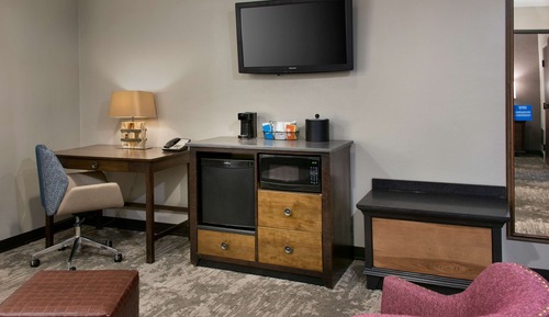 Suite, 1 King Bed, Refrigerator & Microwave