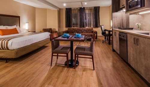 Standard Room, 1 King Bed, Non Smoking, Kitchenette (Larger Room)